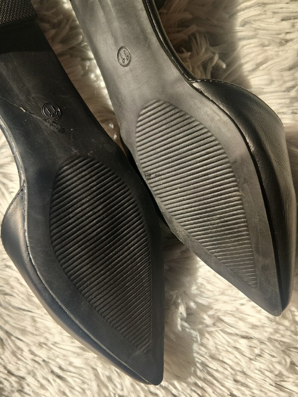 NWT Journee Collection Reba Buckle Pointed Toe Ballet Flats REBA Size 11 - Picture 6 of 7